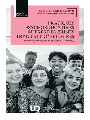 cover image of Pratiques psychoéducatives auprès des jeunes trans et non-binaires